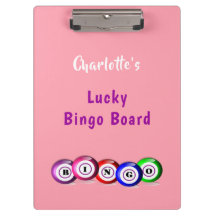 Bingo Lovers Gepersonaliseerde Lucky Bingo Board C