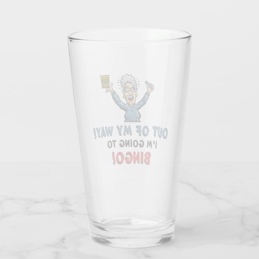 Bingo Lovers Glas (Achterkant)