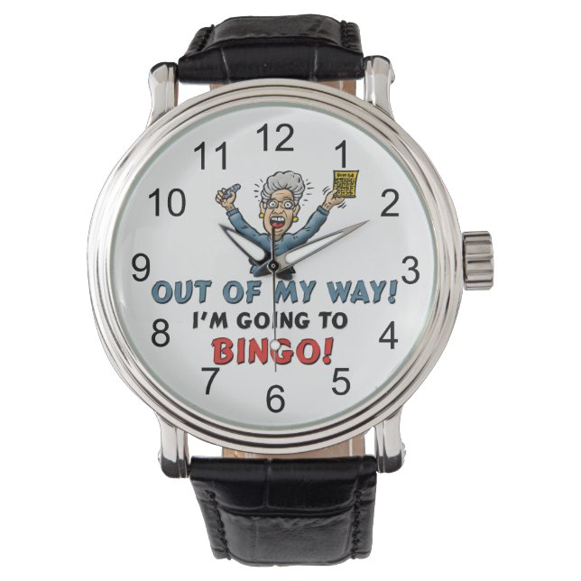 Bingo Lovers Horloge (Voorkant)