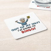 Bingo Lovers Kartonnen Onderzetters (Schuin)