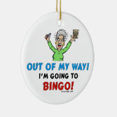 Bingo Lovers Keramisch Ornament (Rechts)