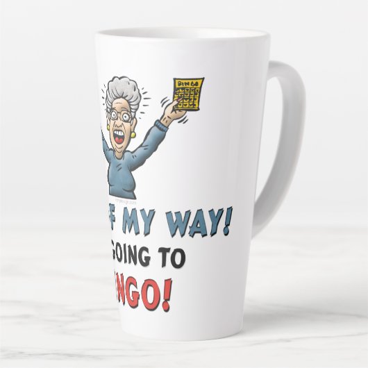 Bingo Lovers Latte Mok (Rechterhoek)