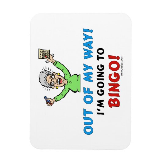 Bingo Lovers Magneet (Verticaal)