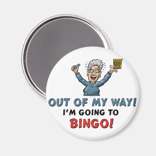 Bingo Lovers Magneet (Voorkant / Achterkant)
