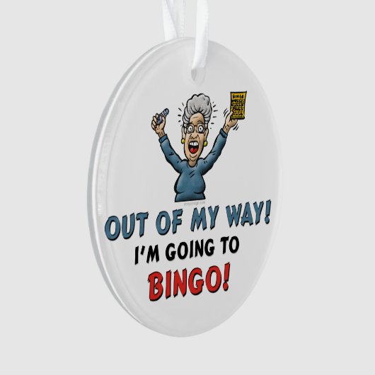 Bingo Lovers Ornament (voorkant)