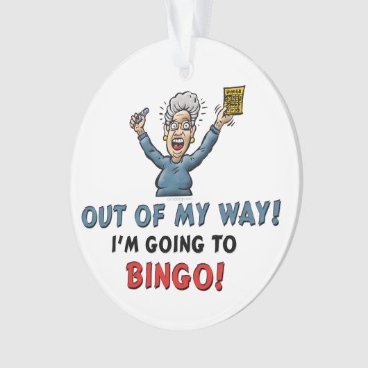 Bingo Lovers Ornament (voorkant)