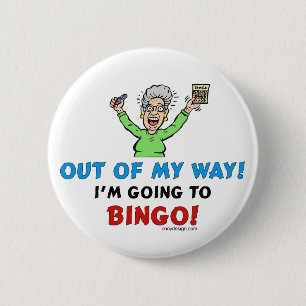 Bingo Lovers Ronde Button 5,7 Cm