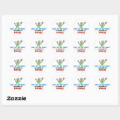 Bingo Lovers Ronde Sticker (Vel)