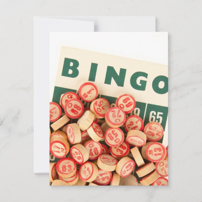 Bingo Markers en Score Kaart (Voorkant)