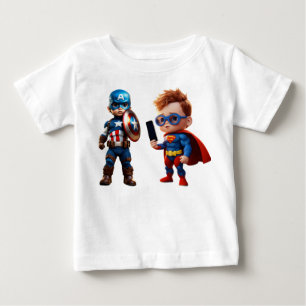 BINGO Marvel Heroes T-shirt voor kinderen & Baby B