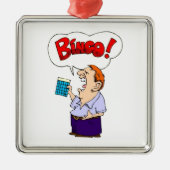 Bingo Metalen Ornament (Voorkant)