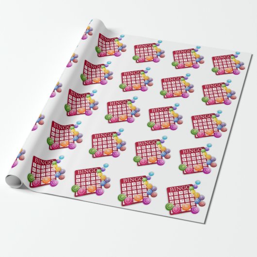 Bingo Month Cadeaupapier (Uitgerold)