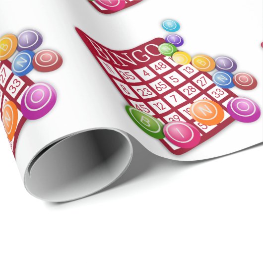 Bingo Month Cadeaupapier (Rol Hoek)