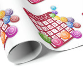 Bingo Month Cadeaupapier (Rol Hoek)