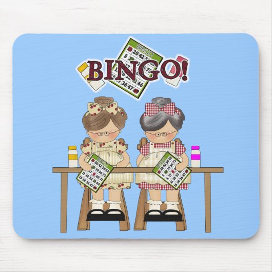 Bingo Mousepad Muismat (Voorkant)