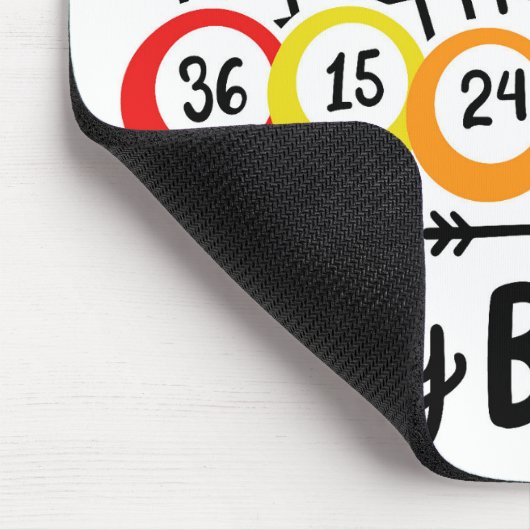 Bingo-Mousepad Muismat (Hoek)