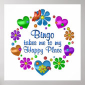 Bingo My Happy Place Poster (Voorkant)