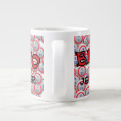 Bingo "Naam" over Bingo Balls Grote Koffiekop (Achterkant)