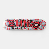 Bingo "Naam" over Bingo Balls Skateboard (Horizontaal)