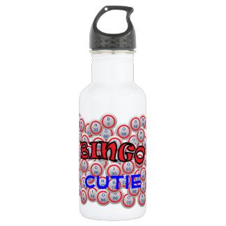 Bingo "Naam" over Bingo Balls Waterfles