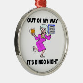 BINGO NGHT METALEN ORNAMENT (Rechts)