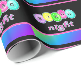 Bingo Night Bingo Balls Cadeaupapier