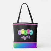 Bingo Night Canvas tas (Achterkant)