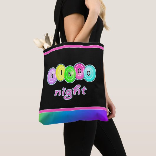 Bingo Night Canvas tas (Dichtbij)