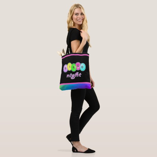 Bingo Night Canvas tas (Op model)