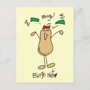 Bingo Noten T-shirts en Cadeaus Briefkaart