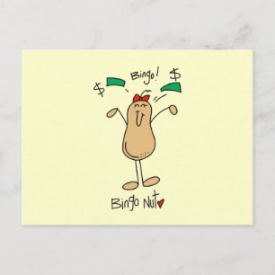 Bingo Noten T-shirts en Cadeaus Briefkaart
