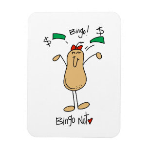 Bingo Noten T-shirts en Cadeaus Magneet