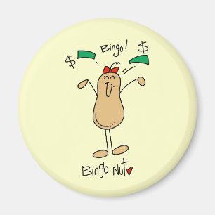Bingo Noten T-shirts en Cadeaus Magneet