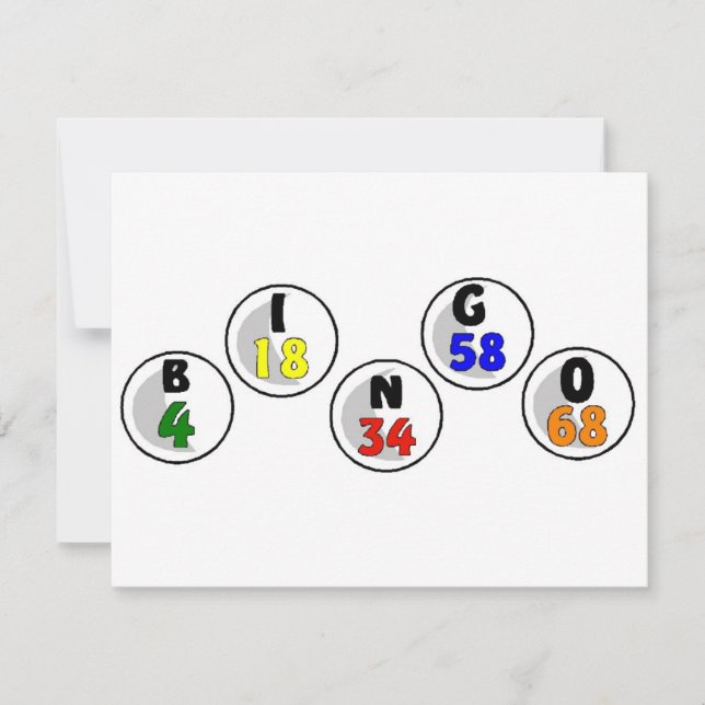 Bingo Numbers (Voorkant)