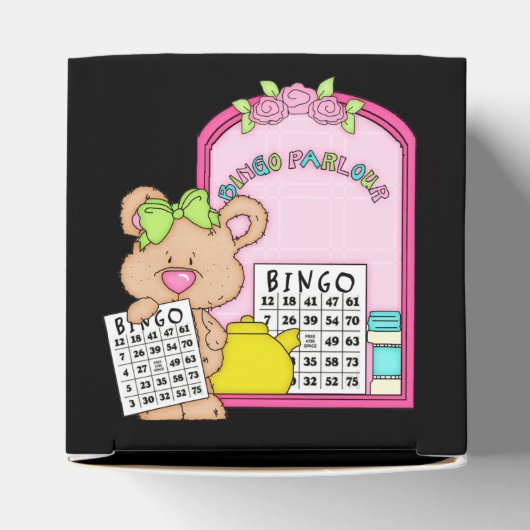 Bingo Parlor Beer Favor box Bedankdoosjes (Bovenkant)