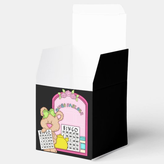 Bingo Parlor Beer Favor box Bedankdoosjes (Geopend)