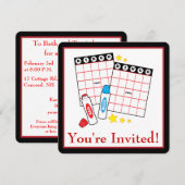 Bingo Party Kaart (Voorkant / Achterkant)