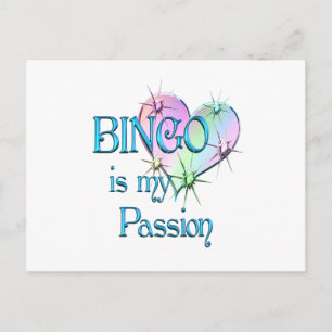 Bingo Passion Briefkaart