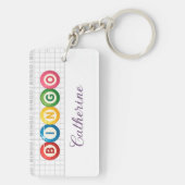 Bingo Personalized Keychain (achterkant)