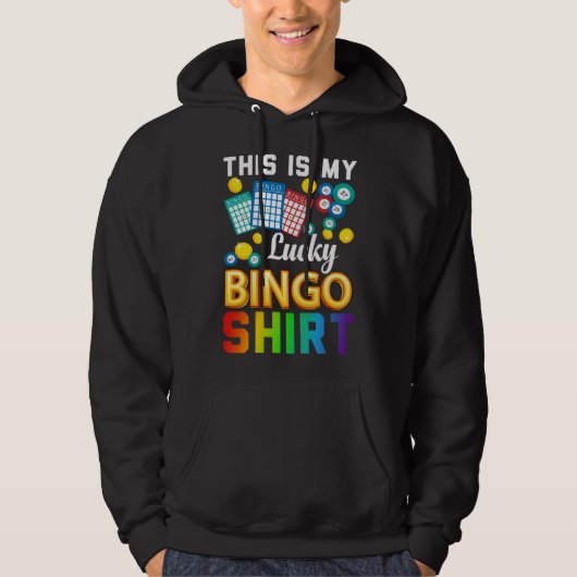 Bingo Player Bingo  This Is My Lucky Bingo Hoodie (Voorkant)