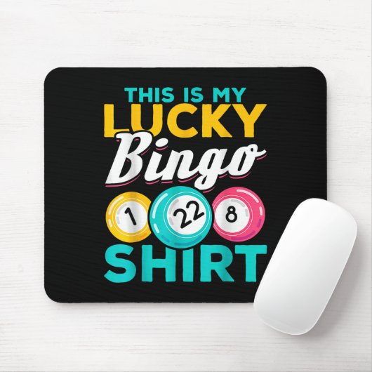Bingo Player dit is mijn Lucky Bingo Funny Bingo m Muismat (Met muis)