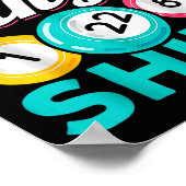 Bingo Player dit is mijn Lucky Bingo Funny Bingo m Poster (Hoek)