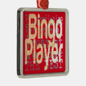 Bingo Player-extraordinaire Metalen Ornament (Rechts)