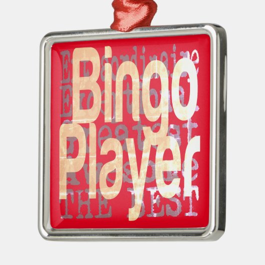 Bingo Player-extraordinaire Metalen Ornament (Links)