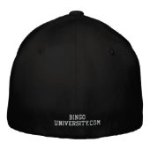 BINGO PLAYER flexfit wol pet met URL (Achterkant)