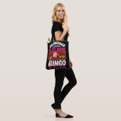 Bingo Player Grandmoeder Funny Bingo Grandma Tote Bag (Op model)