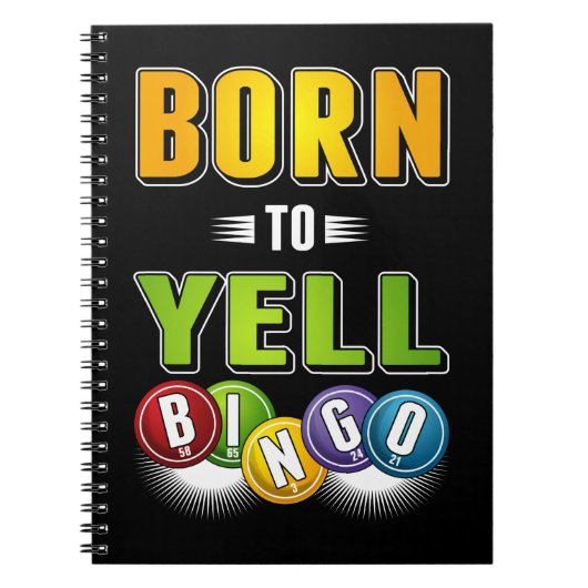 Bingo Player Humor Mannen Vrouwen Funny Bingo Notitieboek (Voorkant)