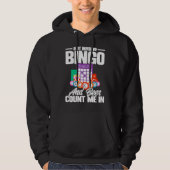 Bingo Player If It Involves Bingo And Beer Hoodie (Voorkant)