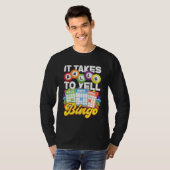 Bingo Player It Takes Balls To Yell Bingo T-shirt (Voorkant volledig)