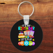 Bingo Player It's My Birthday Let's Play Bingo Xma Sleutelhanger (Voorkant)